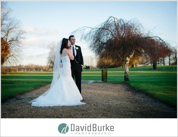 chilston park bride and groom