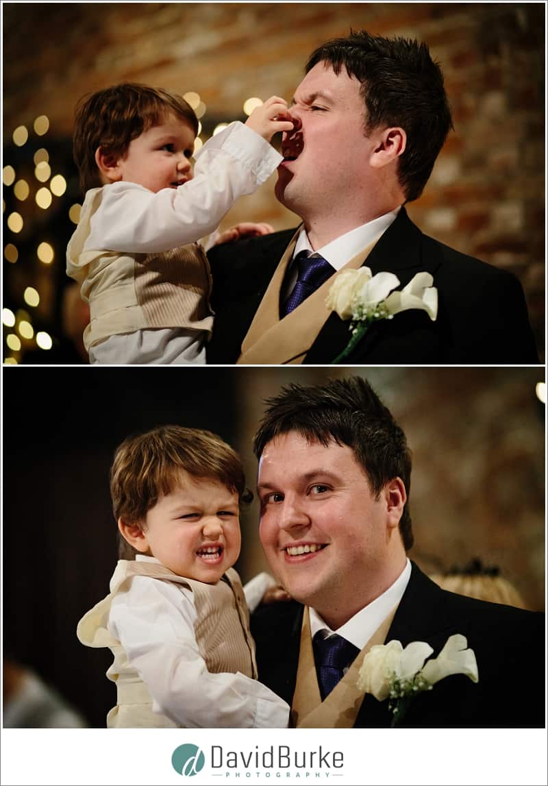 groom with nephew
