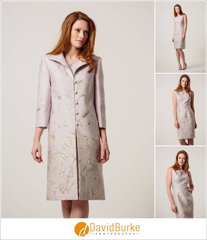 stewart parvin lilac brocade dress and coat