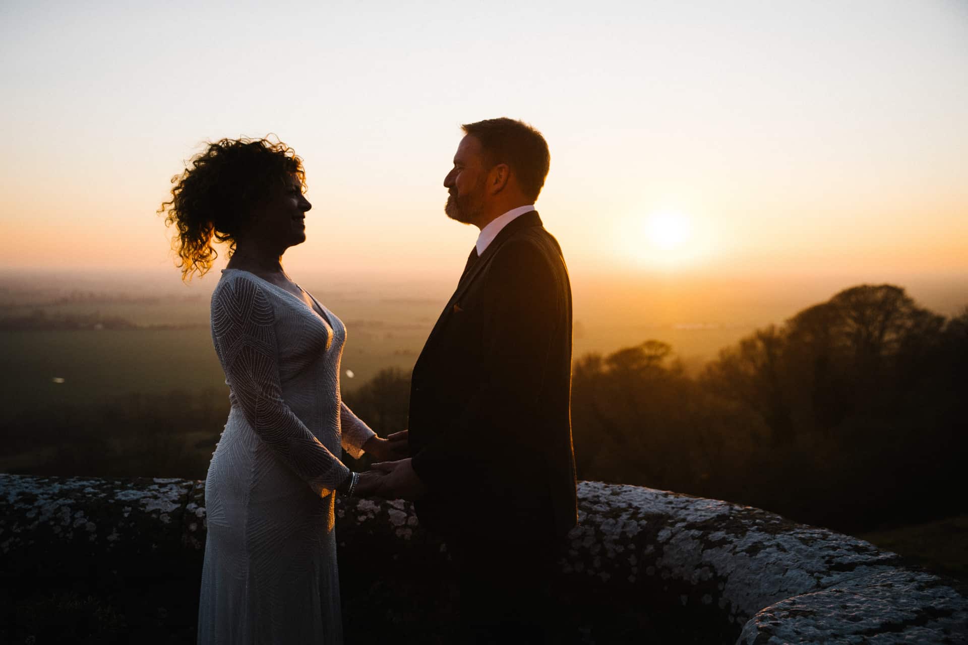 lympne castle wedding photo